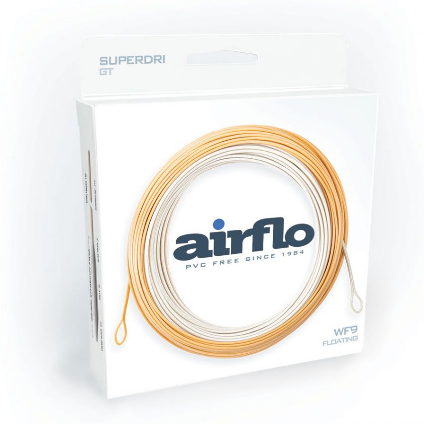 Airflo Ridge 2.0 GT Gangsta Floating Fly Line in Sea Foam and Chartreuse